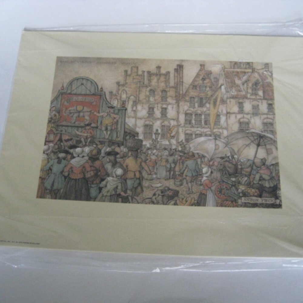 9" x 12" Anton Pieck Print #9772